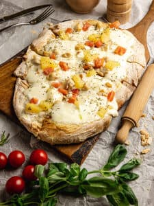 Римская пицца "Курица с ананасом" / Pizza Romana "Pollo e ananas "
