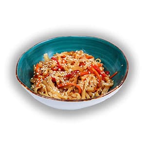 Удон с овощами