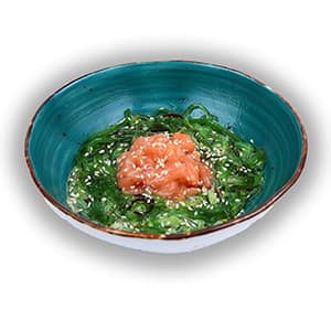 Салат Чука с лососем