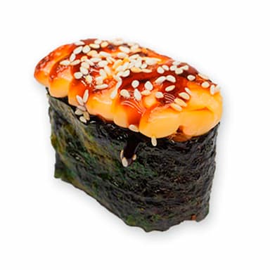 Запеченные суши с лососем