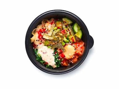 Поке с лососем