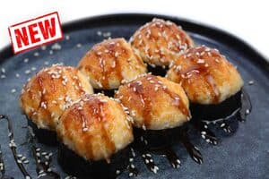 Запеченный ролл Сырный лосось