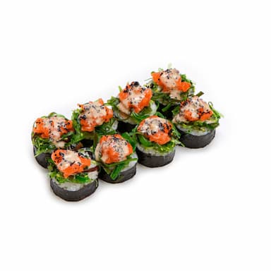 Вулкан с крабом