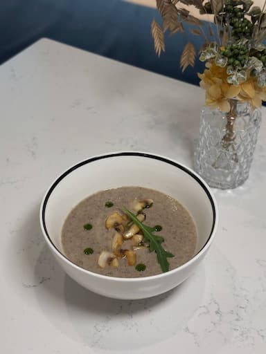 Грибной крем суп