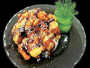 Лосось на подушке