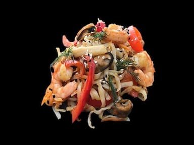 WOK с морепродуктами