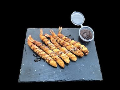 Креветки во фритюре