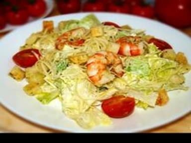 Цезарь с креветками