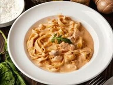 С лососем / Con salmone