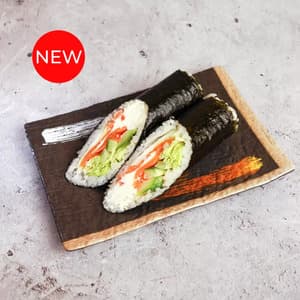 Азиатская шаурма с лососем