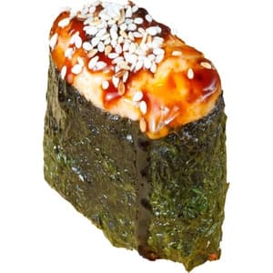 Гункан запеченный с лососем