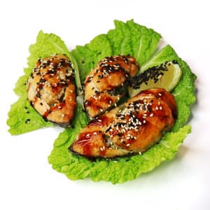 Мидии запеченные