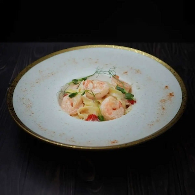 Паста с креветкой