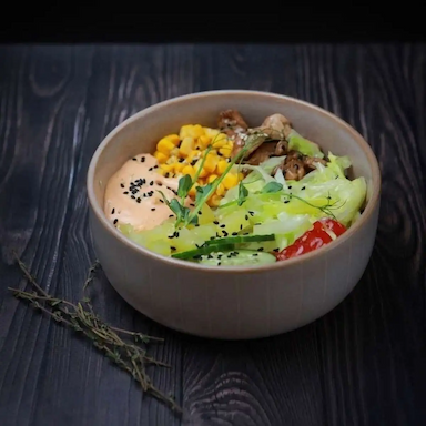 Поке с курицей