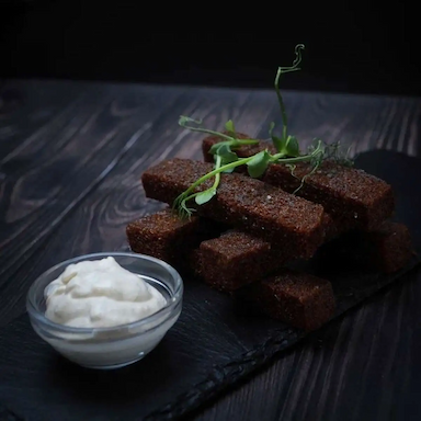 Гренки чесночные