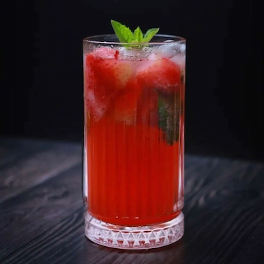 Лимонад Клубника-Базилик